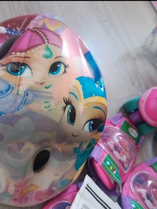 Set Patines y Protecciones Shimmer & Shine.