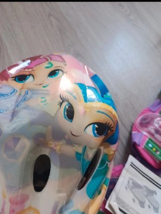 Set Patines y Protecciones Shimmer & Shine.