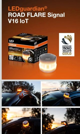 Baliza LED OSRAM LEDguardian V16 ICT