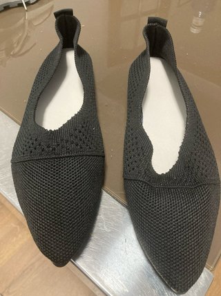 Zapatillas Negras Tejidas