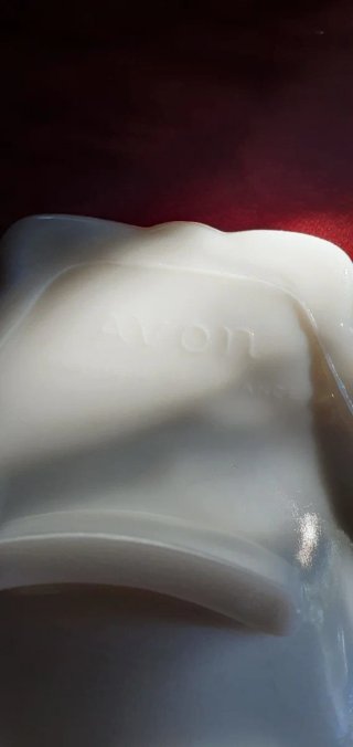 Jabonera Avon Mano Años 70 Blanca