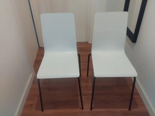 Juego de 2 sillas de comedor