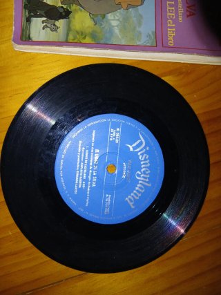 Vinilo El Libro de la Selva 1968 Disney