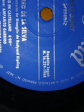 Vinilo El Libro de la Selva 1968 Disney