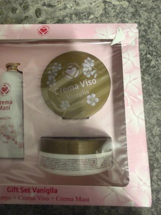 Set Crema Mani, Viso e Corpo Vaniglia