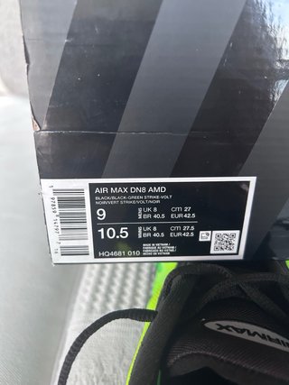 Zapatillas Nike Air Max DN8 Negras/Verdes