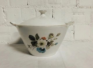 Sopera Vintage Oxford Fine Ware Flores