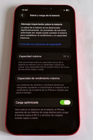 iPhone 12 64GB Rojo