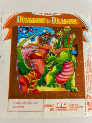 Cromo Dragones y Mazmorras 3D Diana