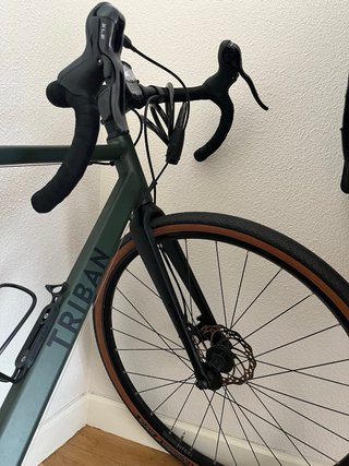 Bicicleta Gravel Triban GRVL120 Talla S
