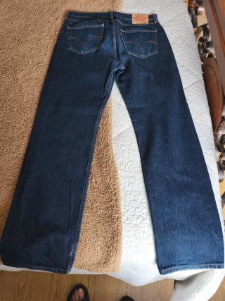 Pantalón Levis 501 Talla 36x34 Azul