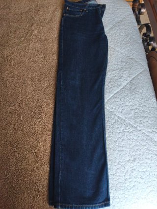 Pantalón Levis 501 Talla 36x34 Azul