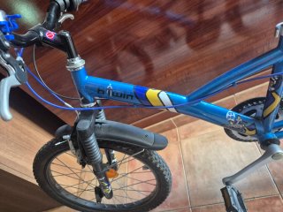 Bicicleta niño 8-11 años BTWIN azul