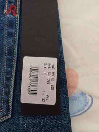 Jeans Replay Uomo W33 L32