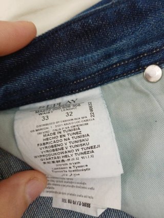 Jeans Replay Uomo W33 L32