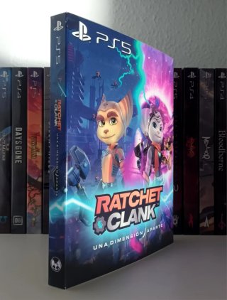 Funda Plastificada Ratchet & Clank Rift Apart Ps5