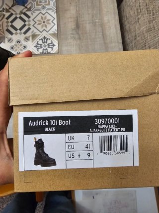 Botas Dr. Martens Audrick 10i Negras