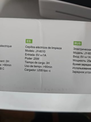 Cepillo Eléctrico Giratorio Recargable 6 en 1