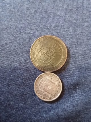 N 16 Lote 6 monedas antiguas España