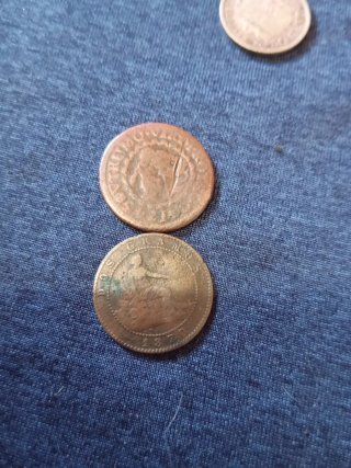 N 16 Lote 6 monedas antiguas España