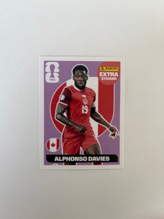 Extra Sticker Alphonso Davies Panini FIFA