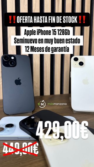 iPhone 15 128GB OFERTA