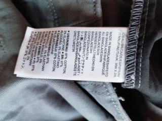 Pantalón cargo hombre gris