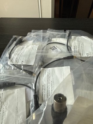 Adaptador Antena TV IEC Hembra a MCX Macho