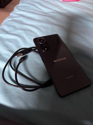 Teléfono móvil negro