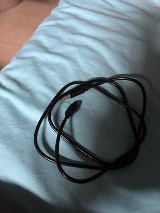 Teléfono móvil negro