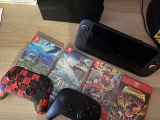 Nintendo Switch OLED + 3 Juegos + 2 Mandos