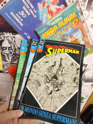 Superman un mondo senza Superman anno 1 n.1-3-5