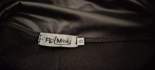 Pantalón Leggins Efecto Piel Negro