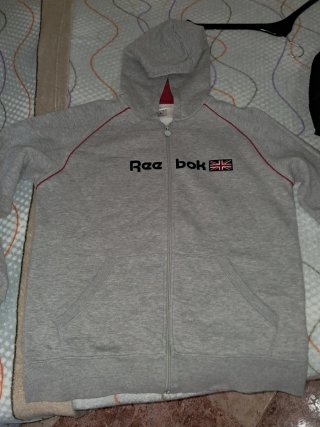 Sudadera Reebok Gris Talla M