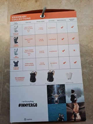 Mochila Portabebés Ergobaby Adapt