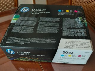 Tóner HP LaserJet 304A Tri-Pack