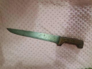 Cuchillo Carnicero Francés Antiguo