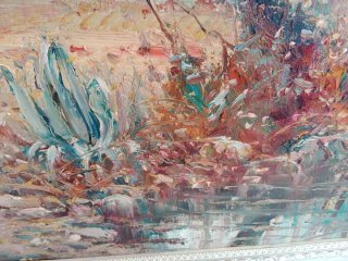 Cuadro Óleo Paisaje 65x75