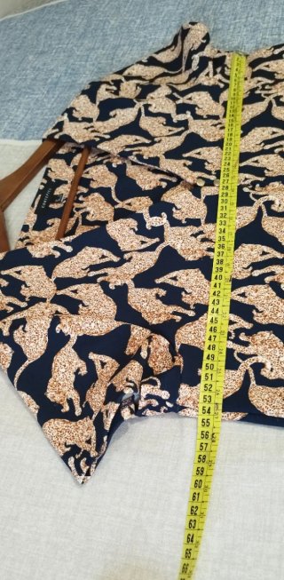 Vestido Cortefiel estampado animales
