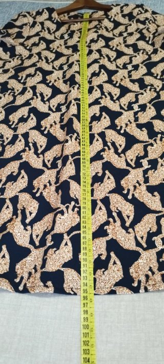 Vestido Cortefiel estampado animales
