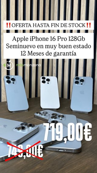 iPhone 16 Pro 128GB OFERTA