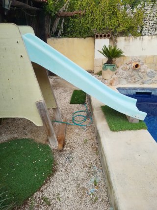 Tobogán para piscina infantil