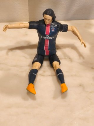 Figura Acción Fútbol Cavani Articulada