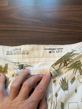 Bermudas estampadas hombre Levis