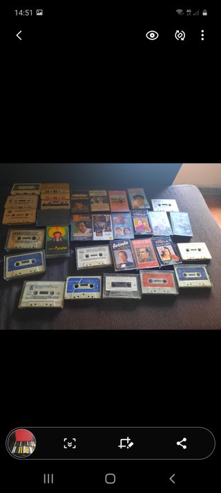 Maletín antiguo para 30 cassettes - Años 80