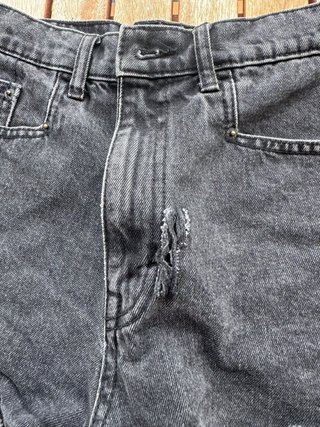 Shorts vaqueros Pull&Bear negros Talla S
