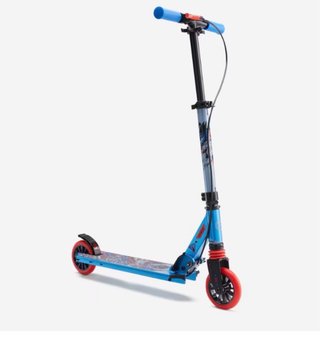 Patinete infantil azul y rojo