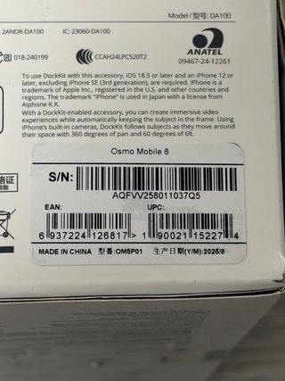 DJI Osmo Mobile 8 Estabilizador Smartphone