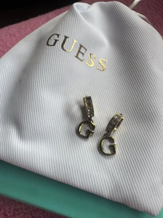 Pendientes Guess G Dorados