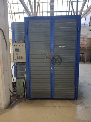 Horno industrial secado pintura polvo